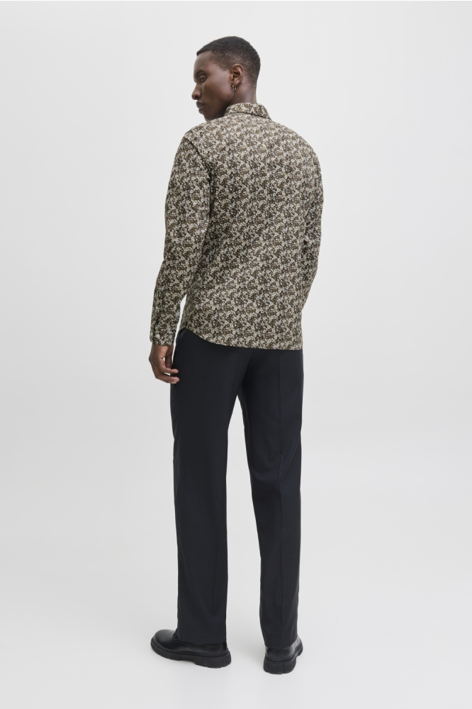JPRBLABLACKPOOL STRETCH AOP LS SHIR 12284126 Beech